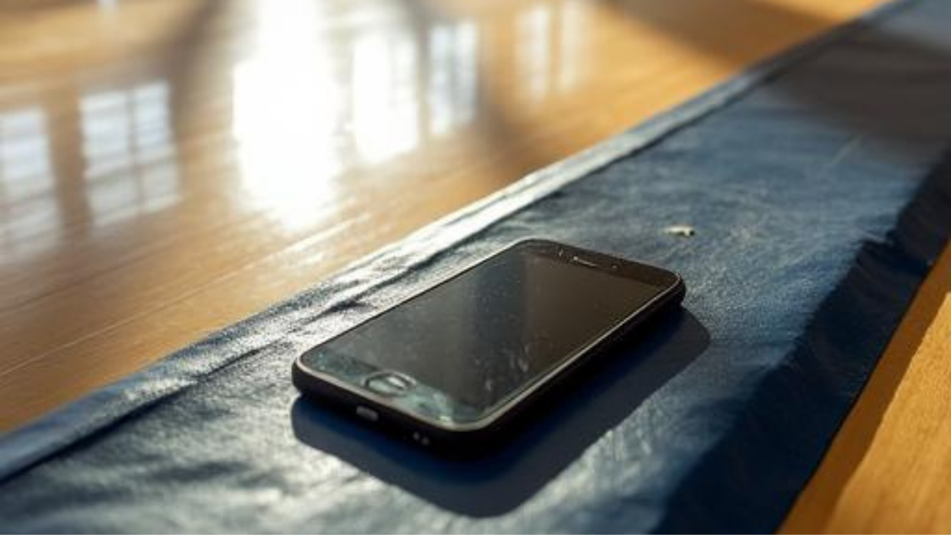 スマートフォンで